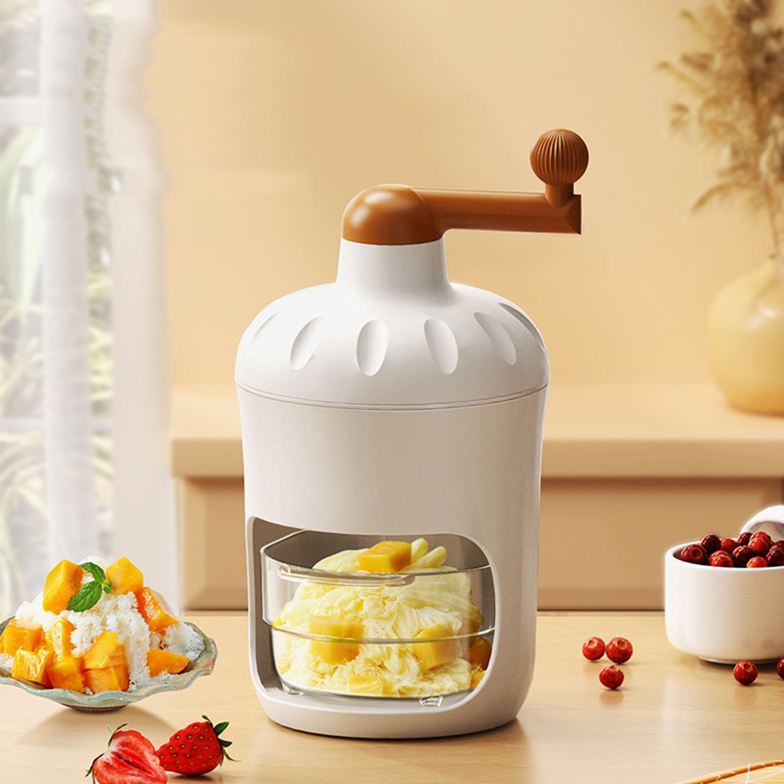 🍦 Triturador de Hielo para Postres Rápidos