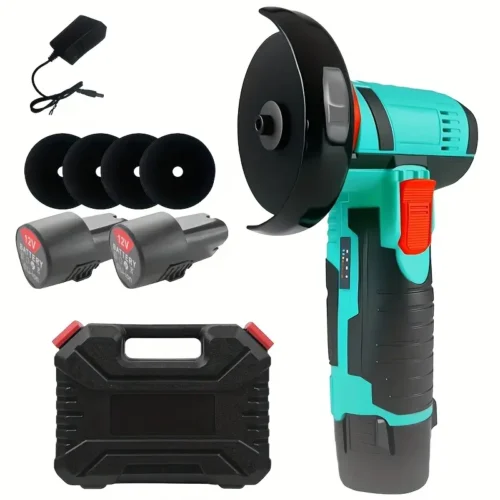 Mini Pulidora inalámbrica con de 24W + 4 discos de 3" Marca Makita