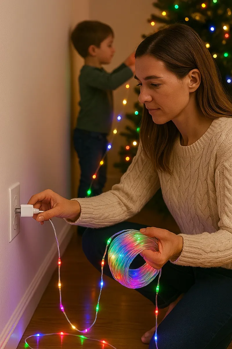 D_NQ_NP_2X_671279-MCO97149250884_112025-F 🎄 Luces LED Únicas y programables para Arbolito