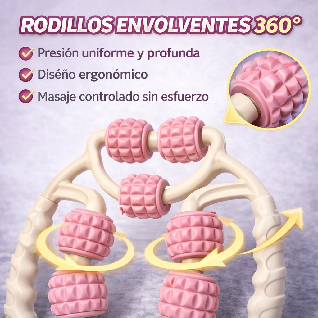 MasajeMax- Masajeador multifuncional + Crema revitalizadora de obsequio💆