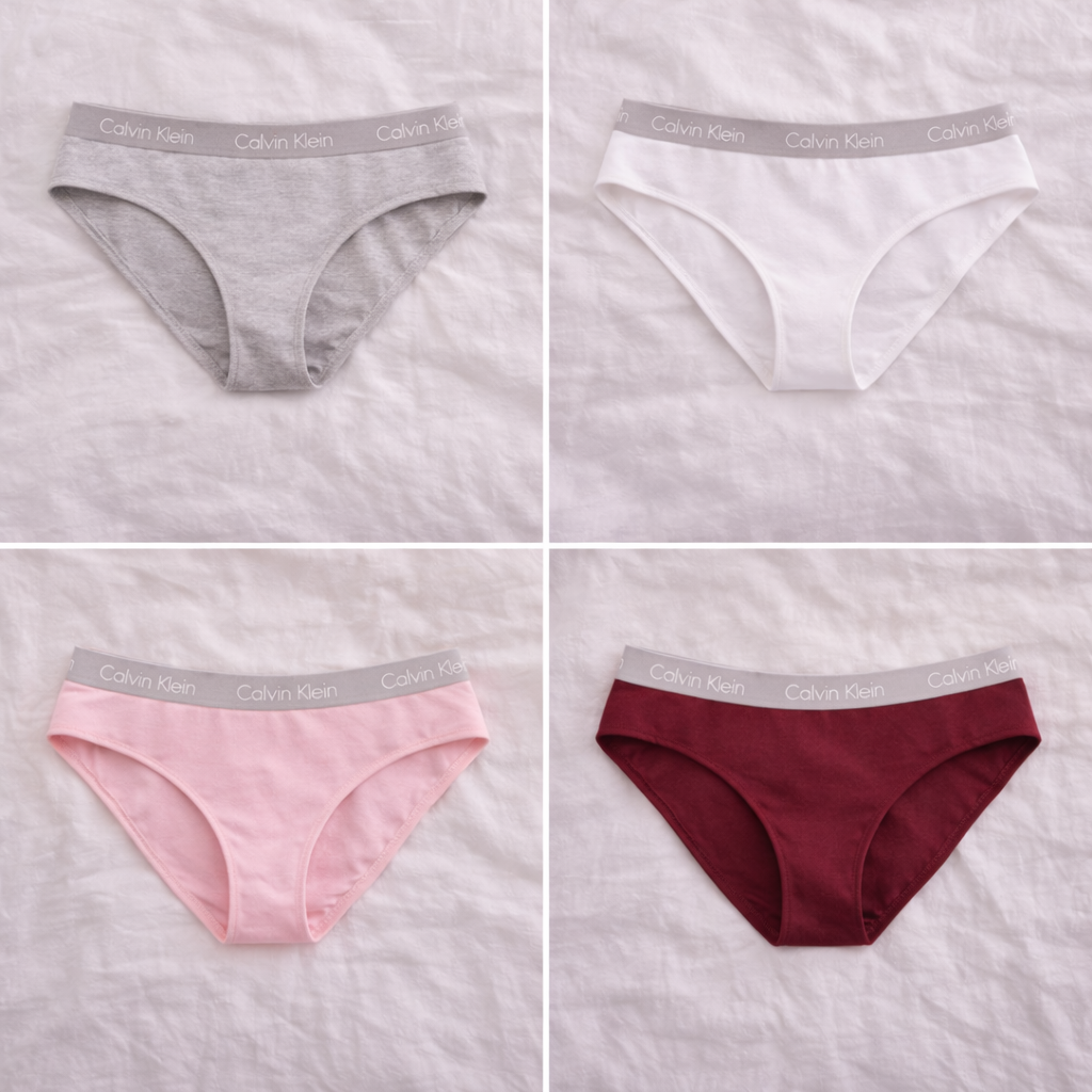 Combo 6 Pantys + Brasier para Dama Calvin Klein🌹