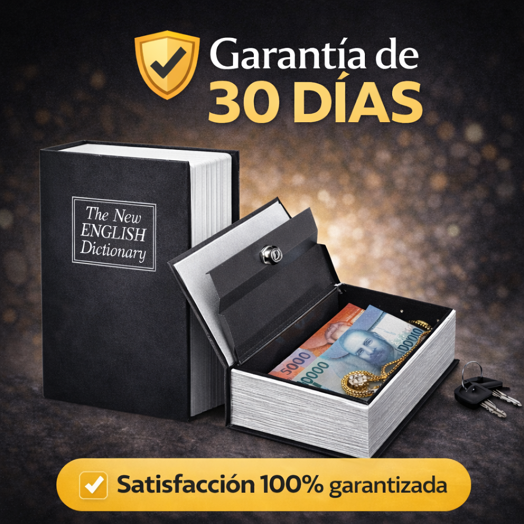 Caja Fuerte de Seguridad En Forma De Libro 📖