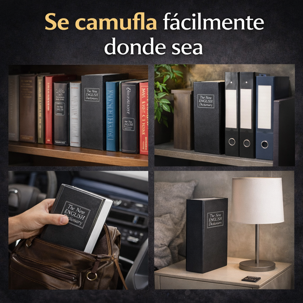 bd612f70-8b3b-4c6d-a585-fdc9377ed476 Caja Fuerte de Seguridad En Forma De Libro 📖